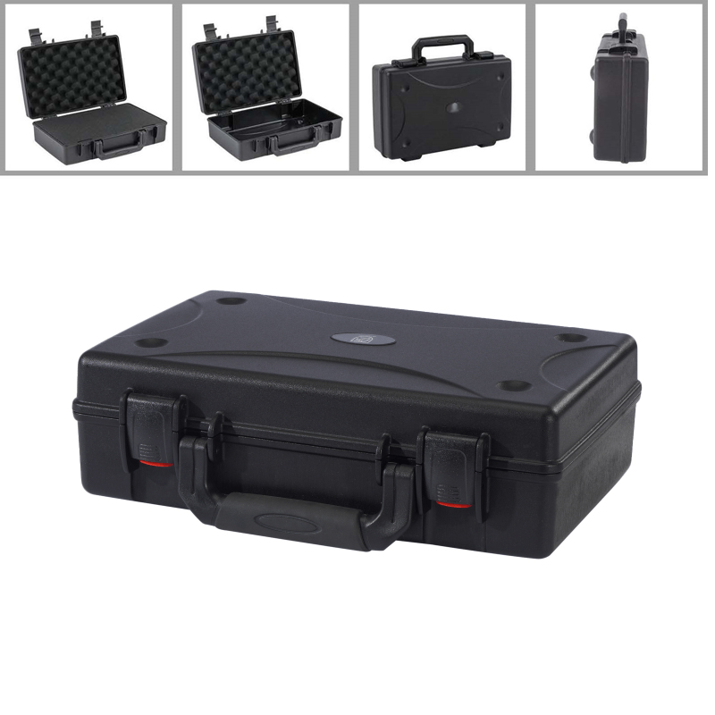 Жесткий пластиковый водонепроницаемый дорожный футляр среднего размера для переноски